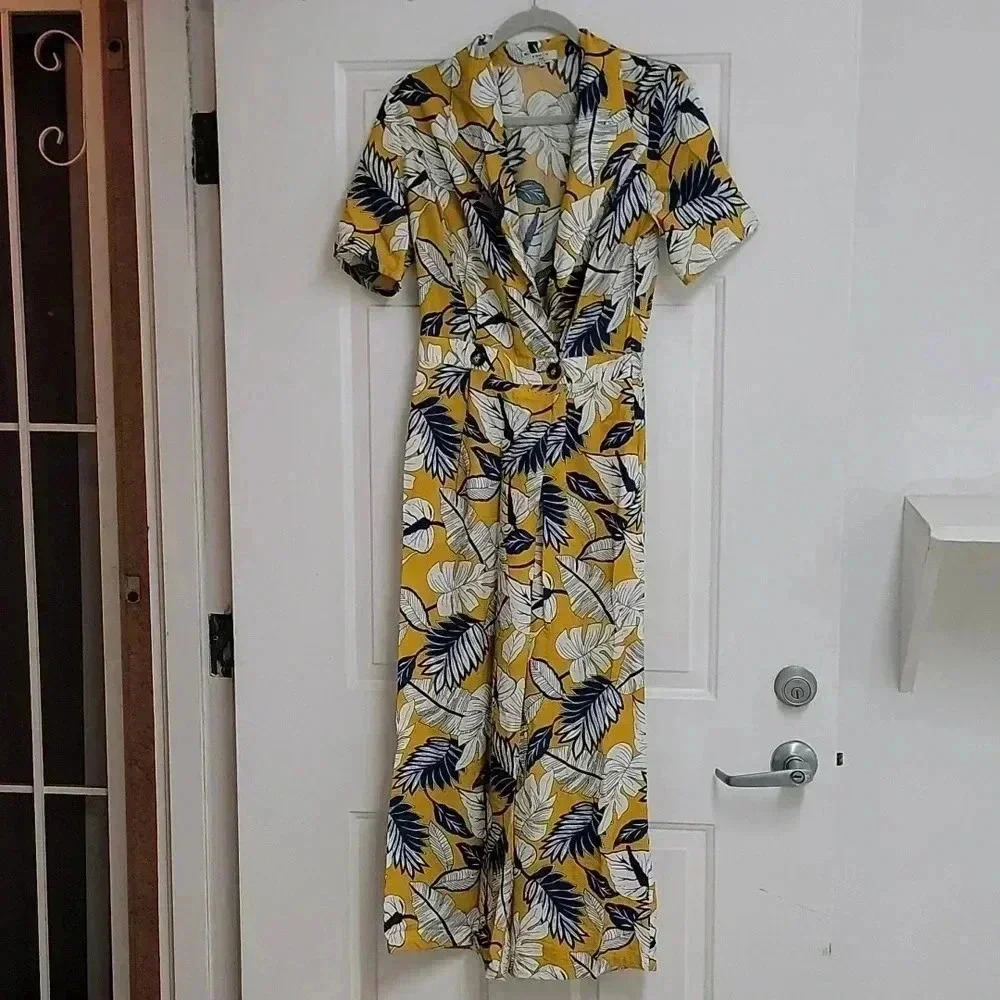 Frnch Paris Floral Jumpsuit
